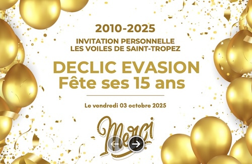 DECLIC EVASION fête ses 15 ans : un événement unique dédié à ses clients fidèles