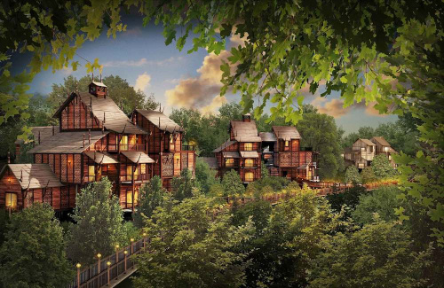 Groupe: Séjour Parc Astérix - Découvrez l'hôtel La Cité Suspendue !